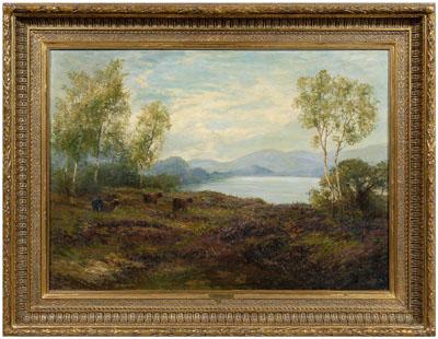 Appraisal: Edith Bullock painting British late th early th century Highland