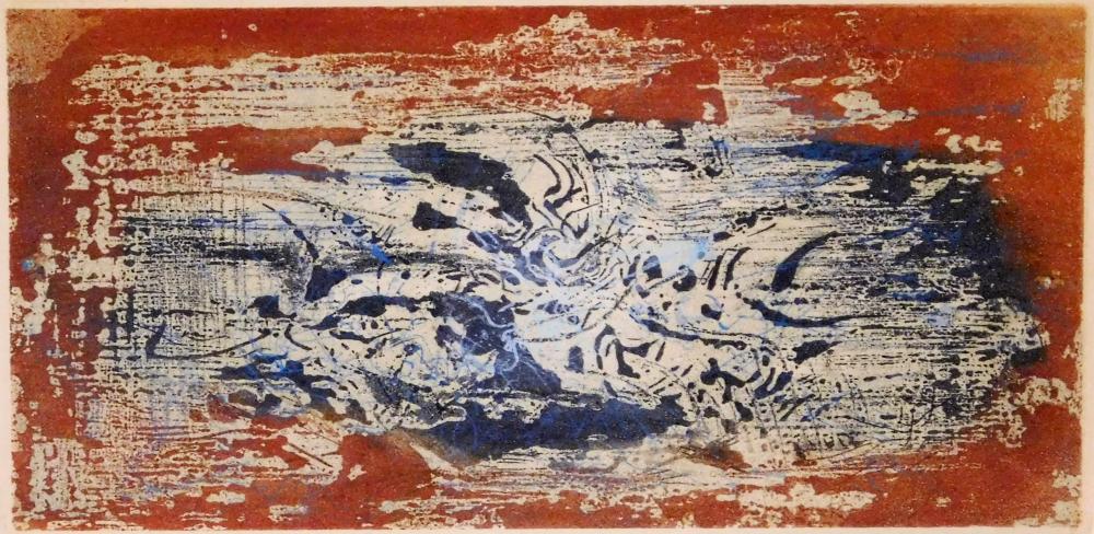 Appraisal: Zao Wou-ki China France - Composition etching and aquatint Agerup