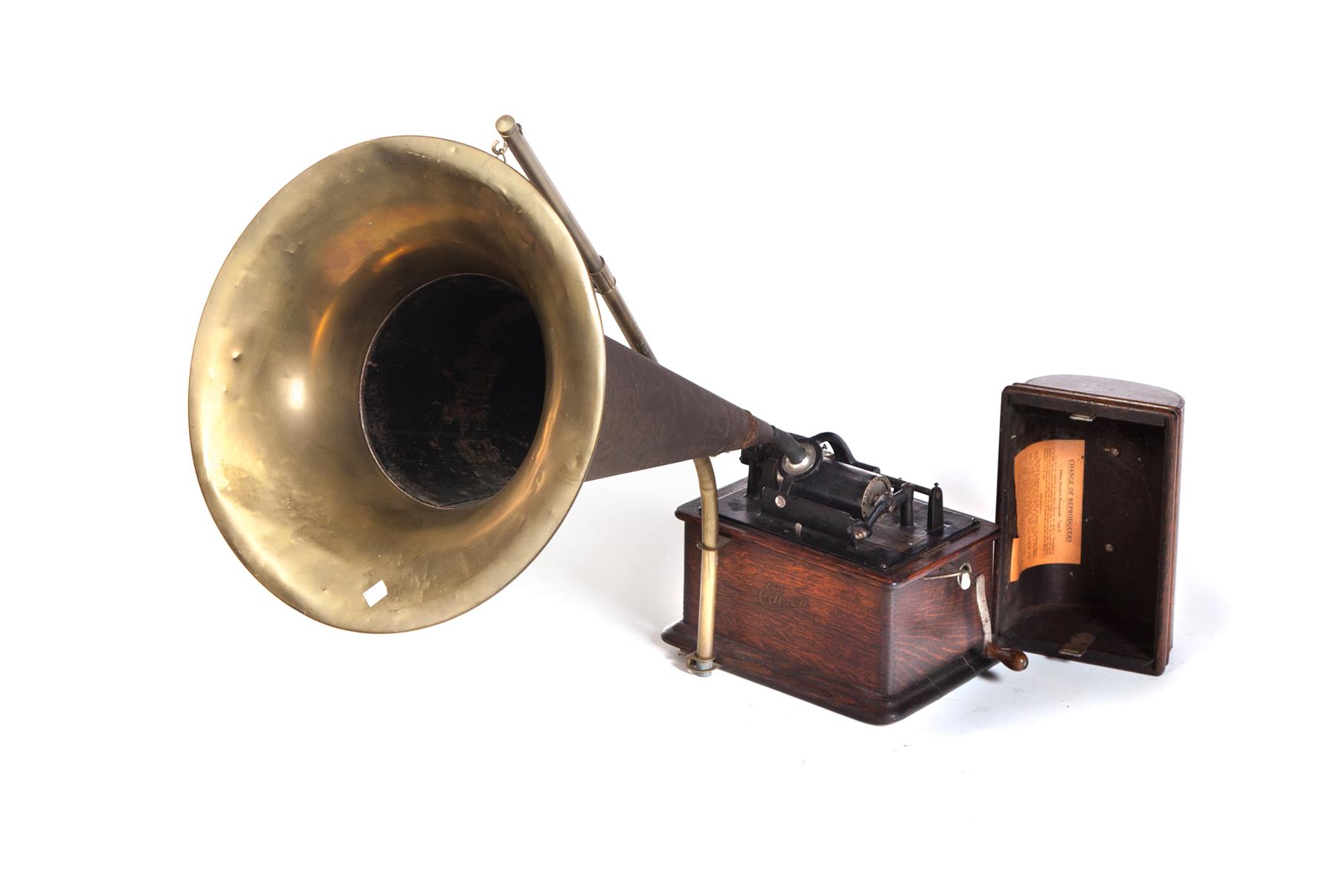 Appraisal: EDISON STANDARD PHONOGRAPH CYLINDER PLAYER American st quarter- th century