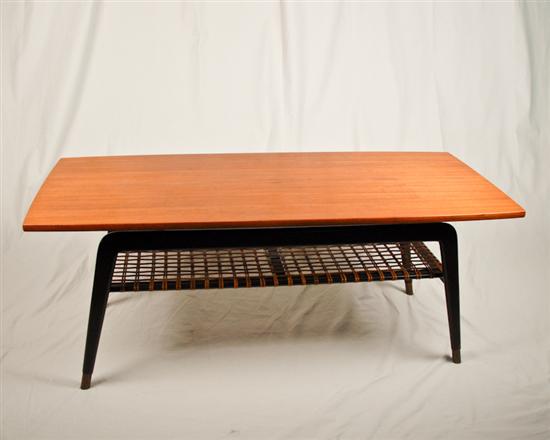 Appraisal: Scandinavian Modern Teak Coffee Table AASE Mobler Made in Norway