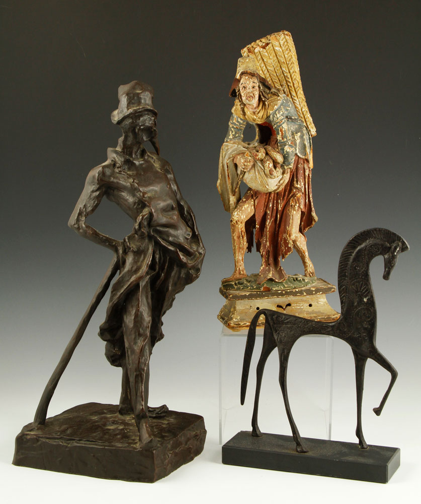 Appraisal: - Lot of Figures Lot of three figures to include