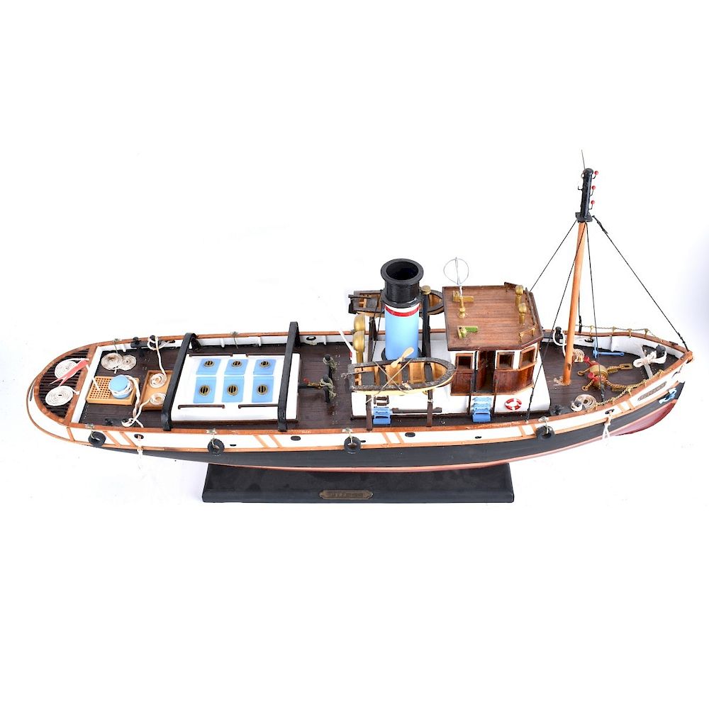 Appraisal: Model Tug Boat Model boat Ulises Ocean Going Steam Tug