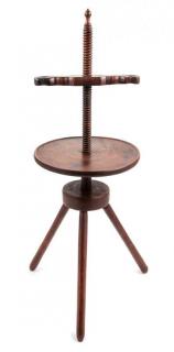 Appraisal: An American Primitive Maple Candle Stand Height inches An American