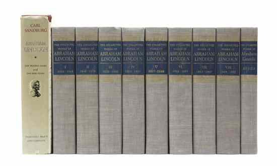 Appraisal: AMERICANA CIVIL WAR SANDBURG CARL Abraham Lincoln The Prairie Years