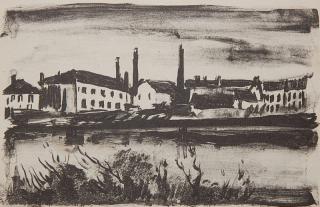 Appraisal: Maurice Vlaminck lithograph Maurice Vlaminck French - - ''Le Voiturier