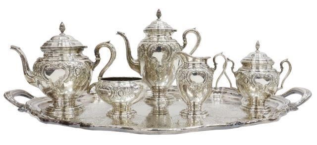 Appraisal: lot of American sterling silver tea and coffee service International