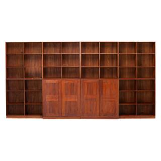 Appraisal: MOGENS KOCH Bookcases and cabinet MOGENS KOCH - RUD RASMUSSENS