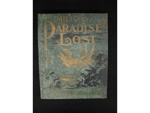 Appraisal: Book Milton's Paradise Lost Gustave Dore illustrations published in the