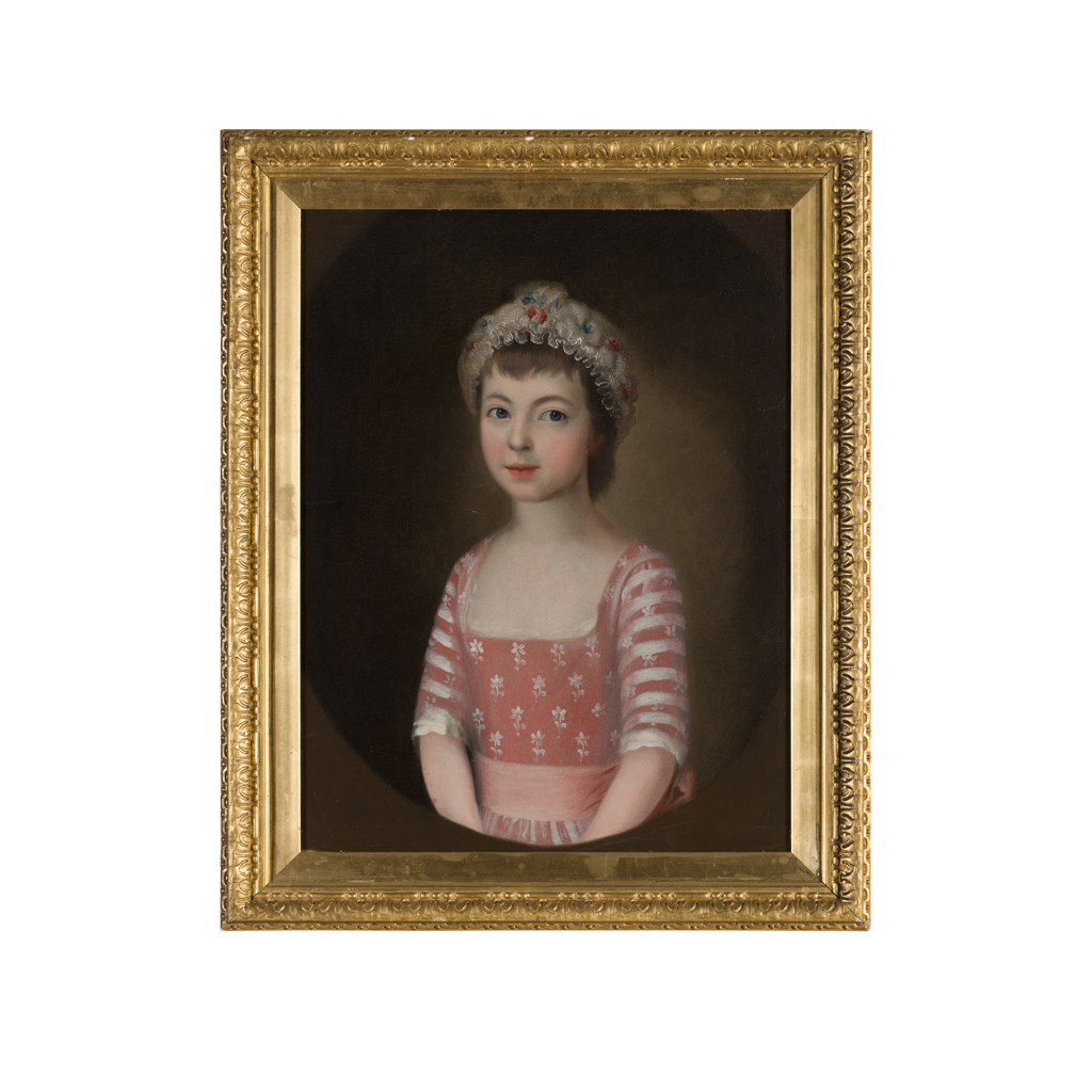 Appraisal: EARLY TH CENTURY BRITISH SCHOOL PORTRAIT OF A YOUNG GIRL