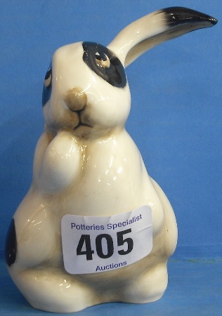 Appraisal: Royal Doulton Lop Eared Rabbit HN in natural black and