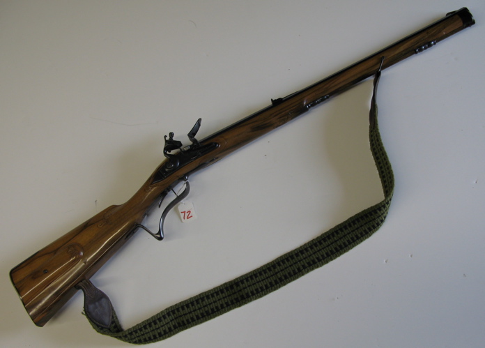 Appraisal: DON KAMMERER CUSTOM MADE BLACK POWDER FLINTLOCK JAEGER RIFLE SHOTGUN