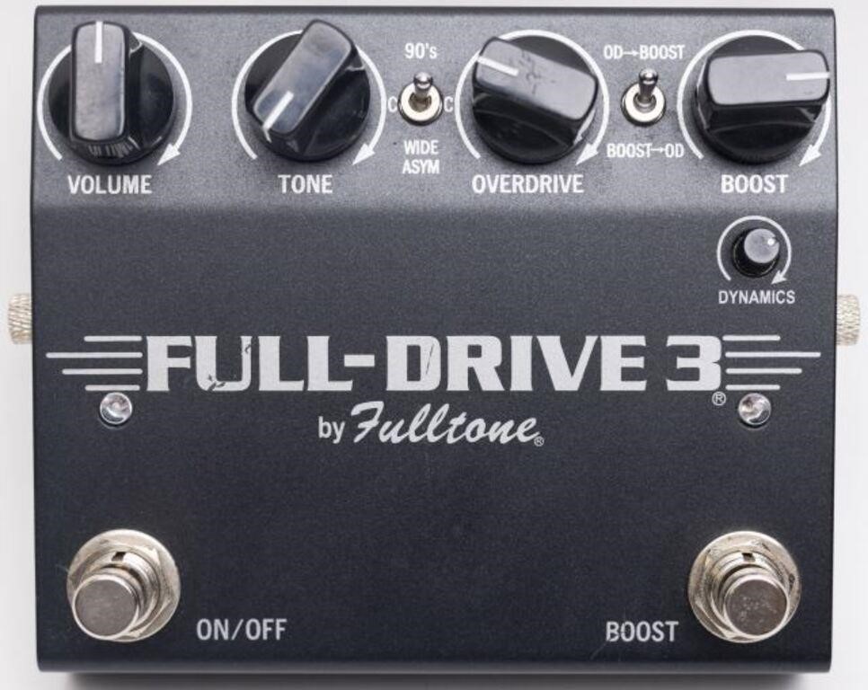 Appraisal: Fulltone Full-Drive Overdrive Guitar Effects Pedal excellent condition tested -