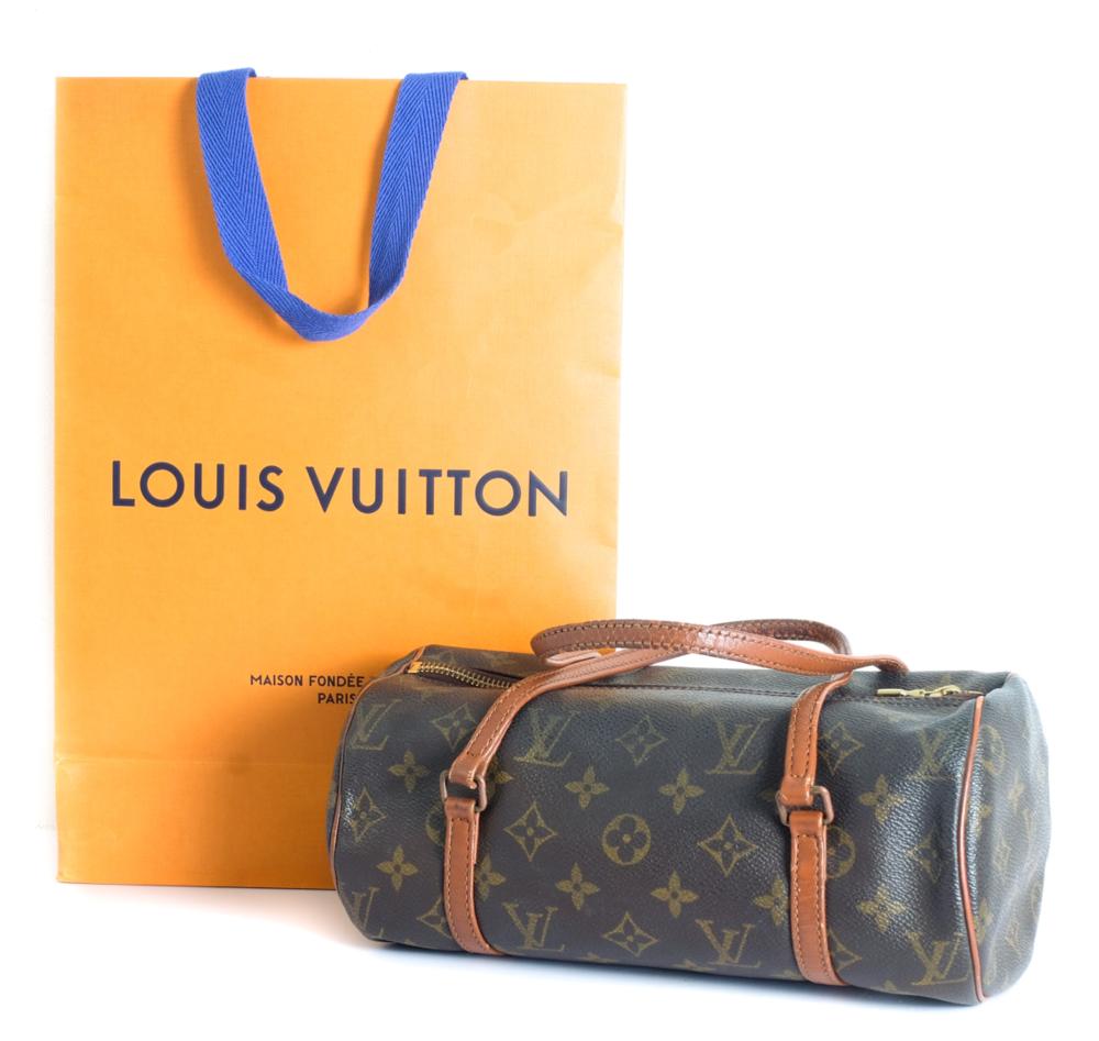 Appraisal: LOUIS VUITTON MONOGRAM PAPILLON Louis Vuitton Monogram Papillon with LV