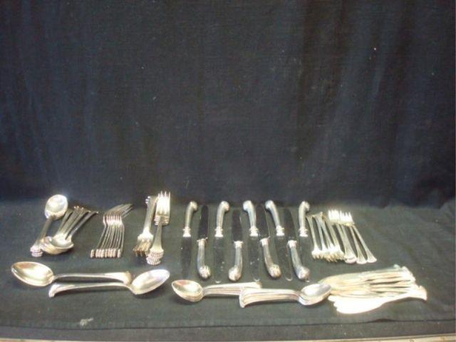 Appraisal: Tuttle 'Onslow' Sterling pcs Flatware Bears Tuttle maker's mark and