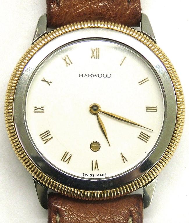 Appraisal: Harwood Watch Co Swiss limited edition stainless steel automatic gentleman's