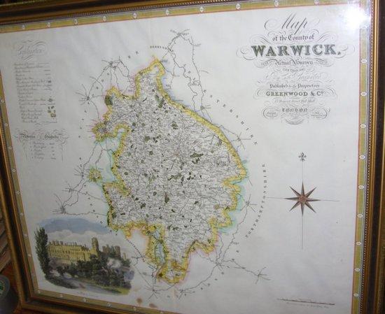 Appraisal: J and C WalkerMap of the County of Warwickpublished Feb