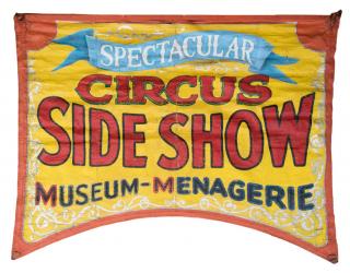 Appraisal: Spectacular Circus Side Show Museum Menagerie American third or fourth