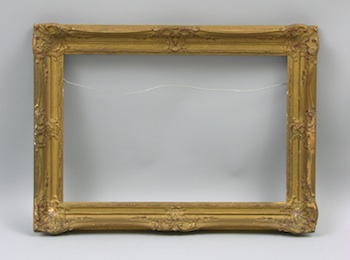 Appraisal: An American Impressionist Gilt Picture Frame An elaborate picture frame