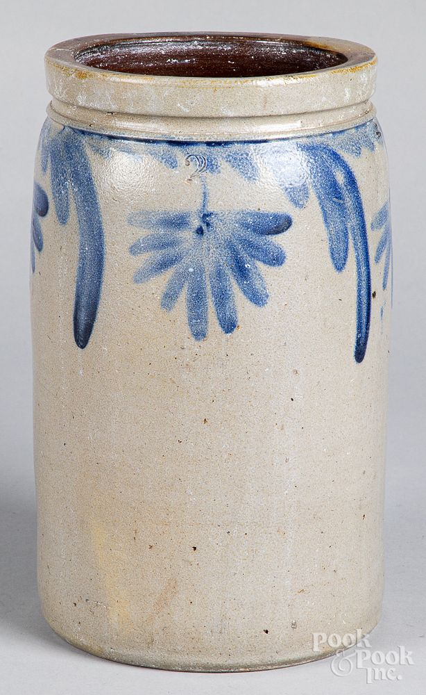 Appraisal: Pennsylvania stoneware jar th c Pennsylvania stoneware jar th c