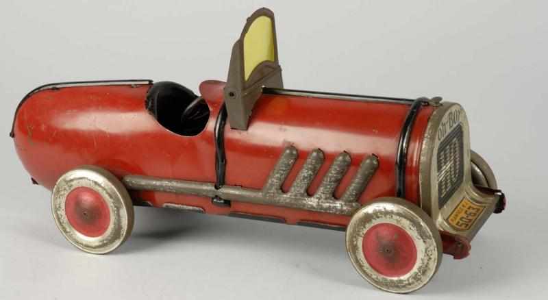 Appraisal: Light Tin Oh Boy Auto Racer Car Description American Manufactured