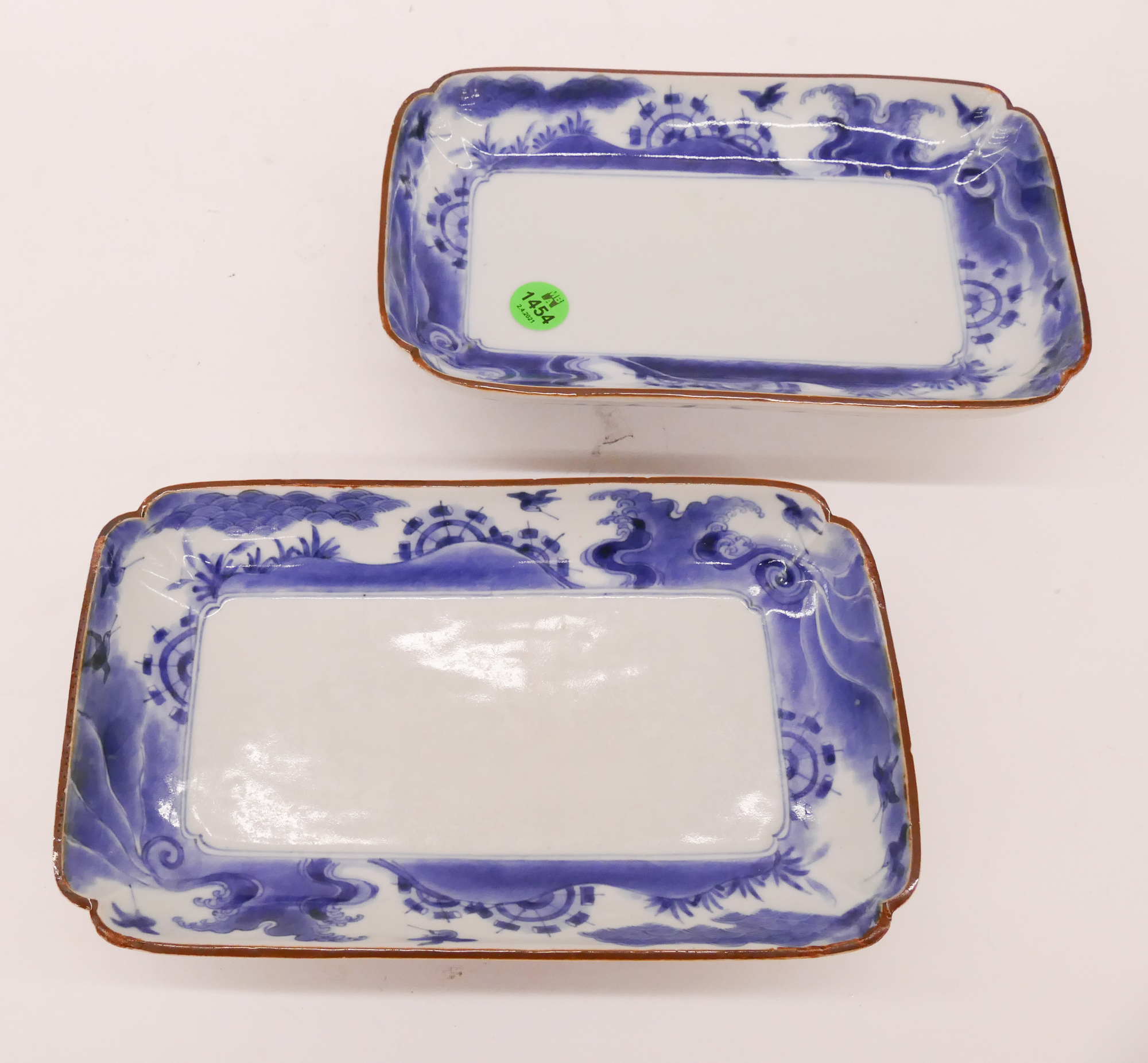 Appraisal: Pair Japanese th Century Arita Dishes- ''