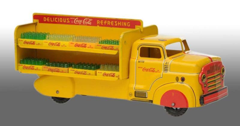 Appraisal: Coca-Cola Marx Truck Toy Description s Complete with a large