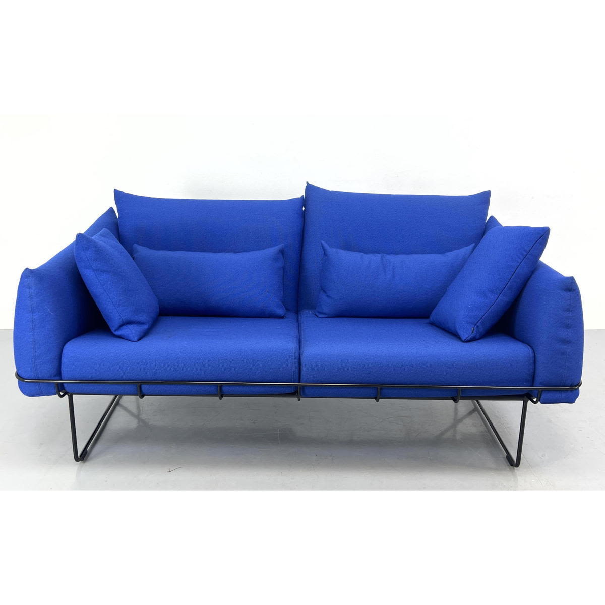 Appraisal: Herman Miller Wire frame Settee by Sam Hecht and Kim