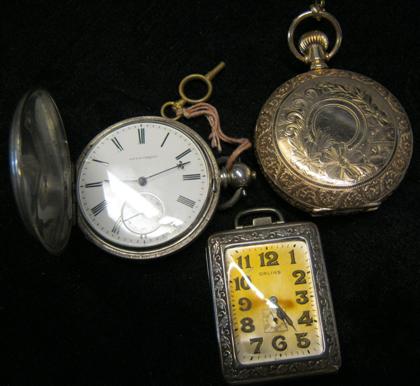 Appraisal: Three pocket watches th century