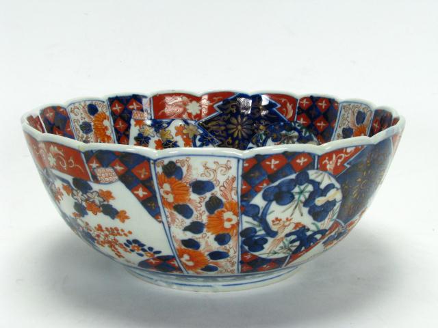 Appraisal: Nineteenth Century Imari Bowl '' in diameter and '' high