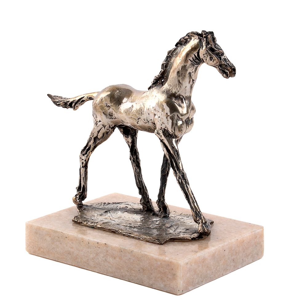 Appraisal: Silver Horse - Francesco Messina Silver Horse - Francesco Messina