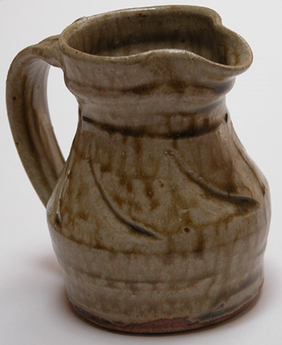 Appraisal: a Tea Bowl b Creamer McKenzie Warren a glazed ceramic