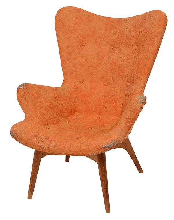 Appraisal: GRANT FEATHERSTON AUSTRALIAN - R CONTOUR ARMCHAIR design introduced body