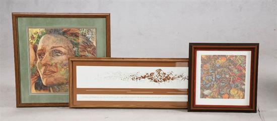 Appraisal: THREE FRAMED PRINTS BY BEV DOOLITTLE The spirit takes flight