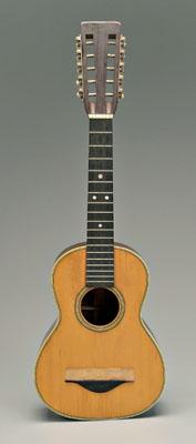 Appraisal: Martin T- tiple -string guitar variation with frets rosewood back