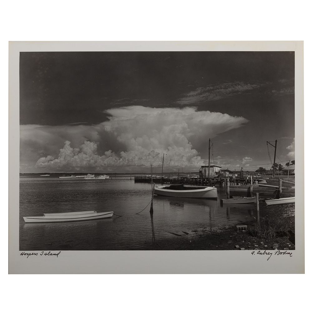 Appraisal: A Aubrey Bodine Hooper's Island photograph American - Gelatin silver