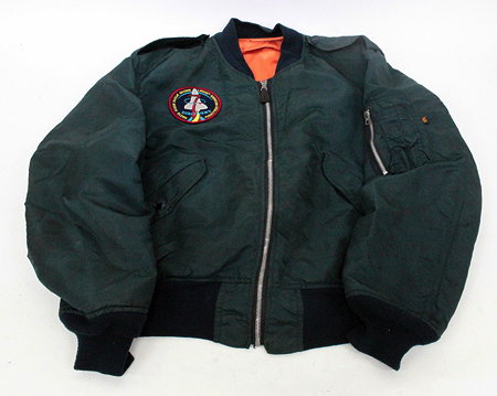 Appraisal: AN ALPHA INDUSTRIES BOMBER JACKET relating to the 'Discovery '