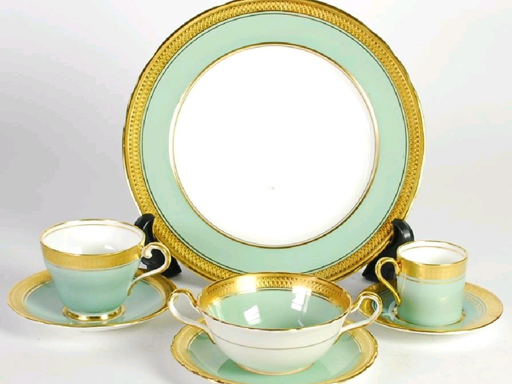 Appraisal: ONE HUNDRED AND ONE PIECE AYNSLEY BONE CHINA PART DINNER