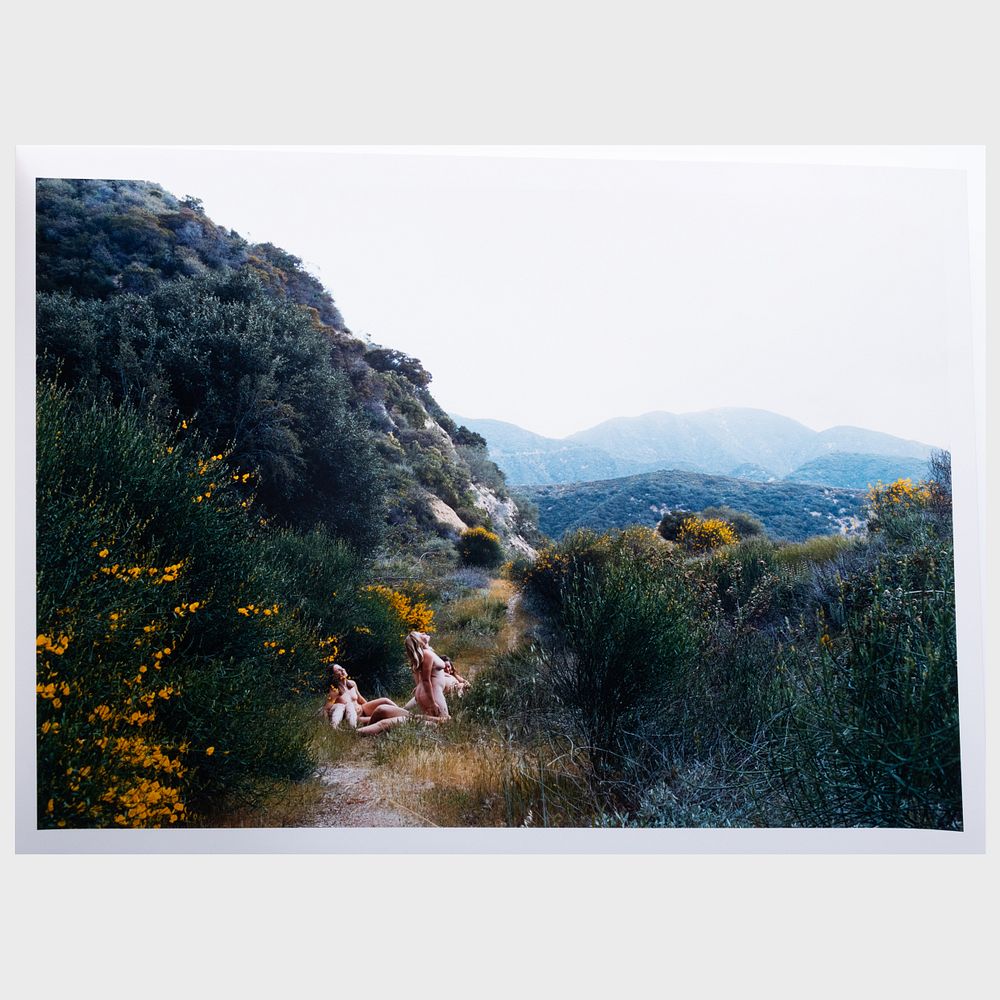 Appraisal: Justine Kurland b The Family Chromogenic print signed on a