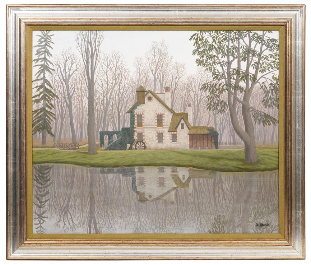 Appraisal: MAURICE BONNIN 'LE HAMEAU DE LA REINE' PAINTINGMaurice Bonnin France