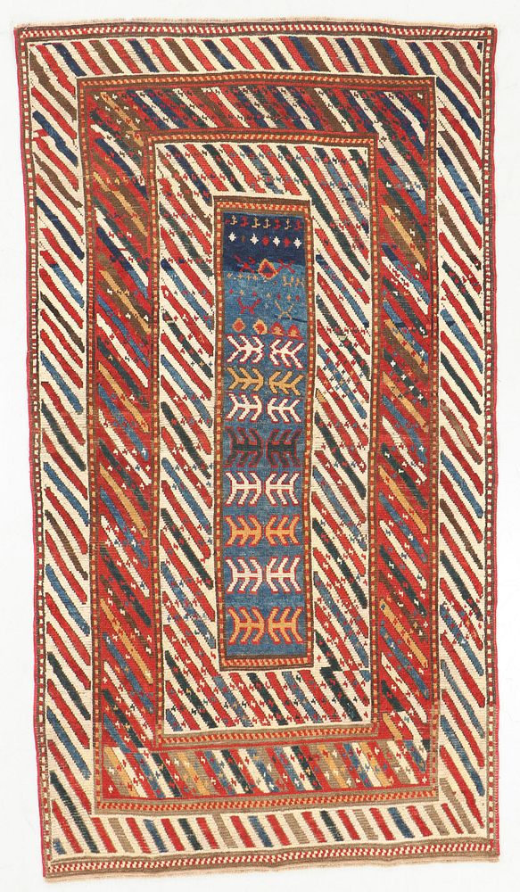 Appraisal: Antique Kazak Rug Caucasus ' '' x ' '' Antique