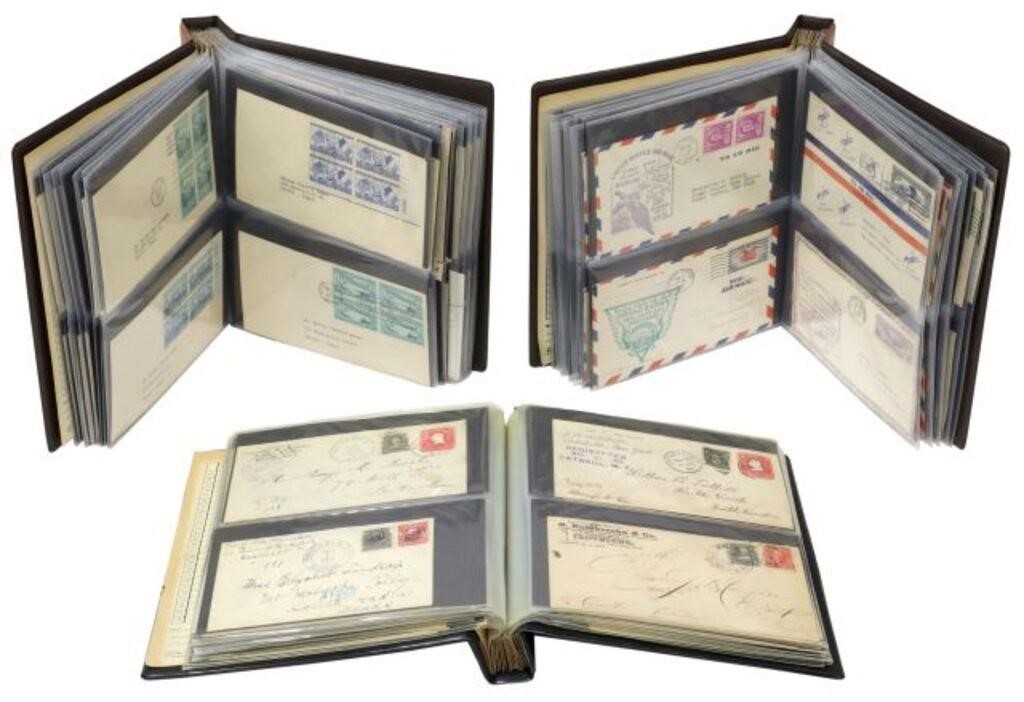 Appraisal: lot of U S Stamp albums including with U S