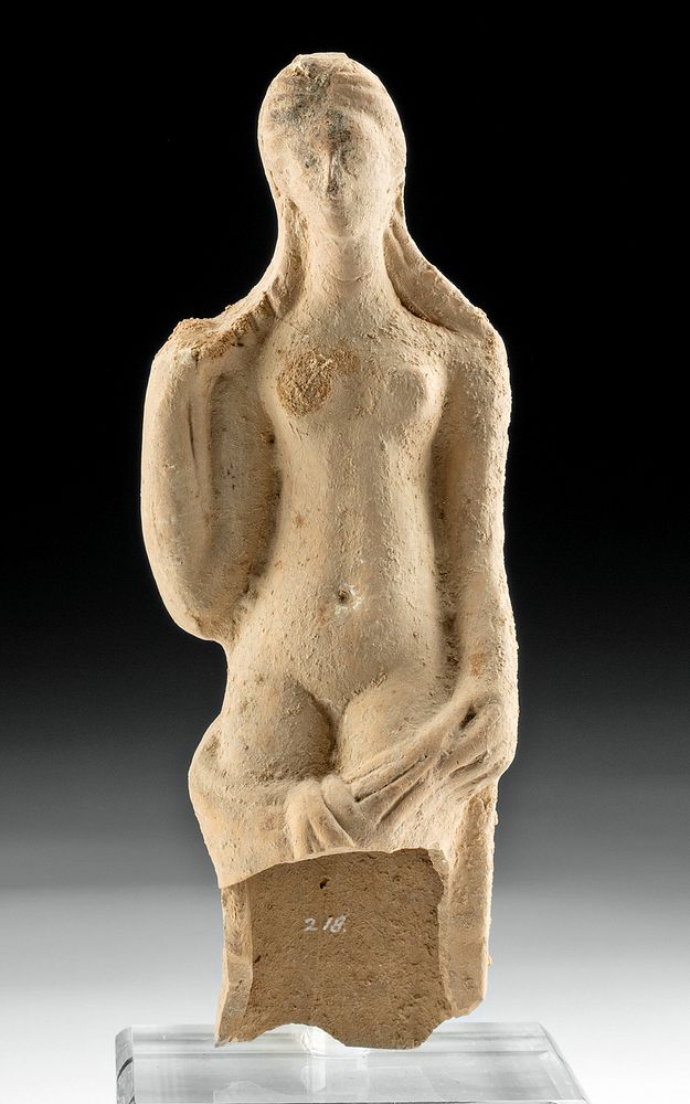 Appraisal: Greek Hellenistic Terracotta Aphrodite Figure Greece Hellenistic period ca nd