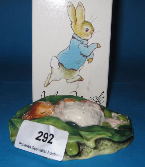 Appraisal: Beswick Beatrix potter Figure Timmie willie Sleeping BP B Boxed