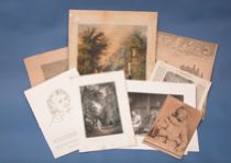 Appraisal: Grouping of Miscellaneous Works This grouping includes a stipple engraving