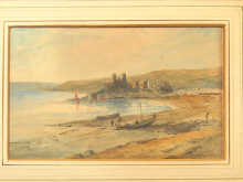 Appraisal: A mounted and framed watercolour on board of Eilean Donan