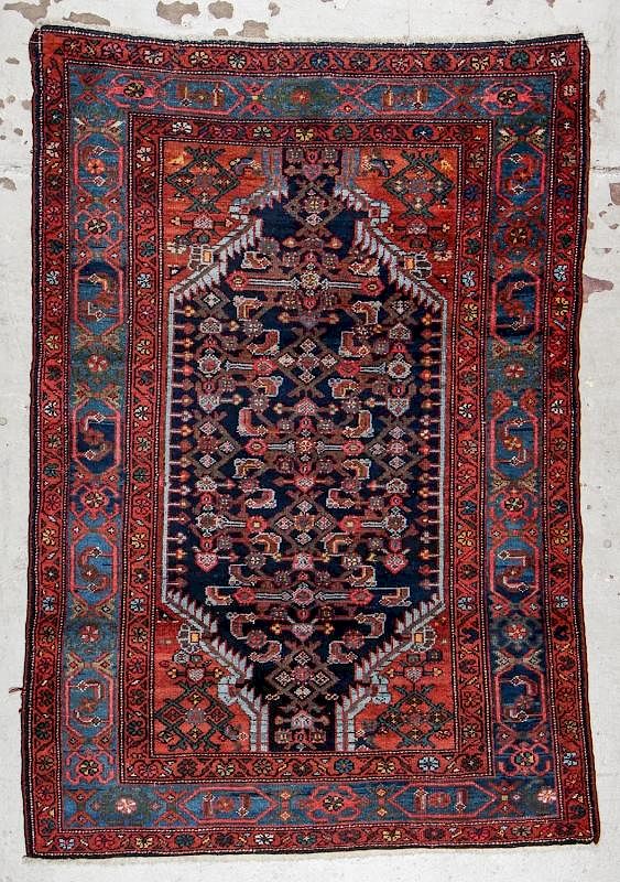 Appraisal: Antique West Persian Rug ' '' x ' '' Antique