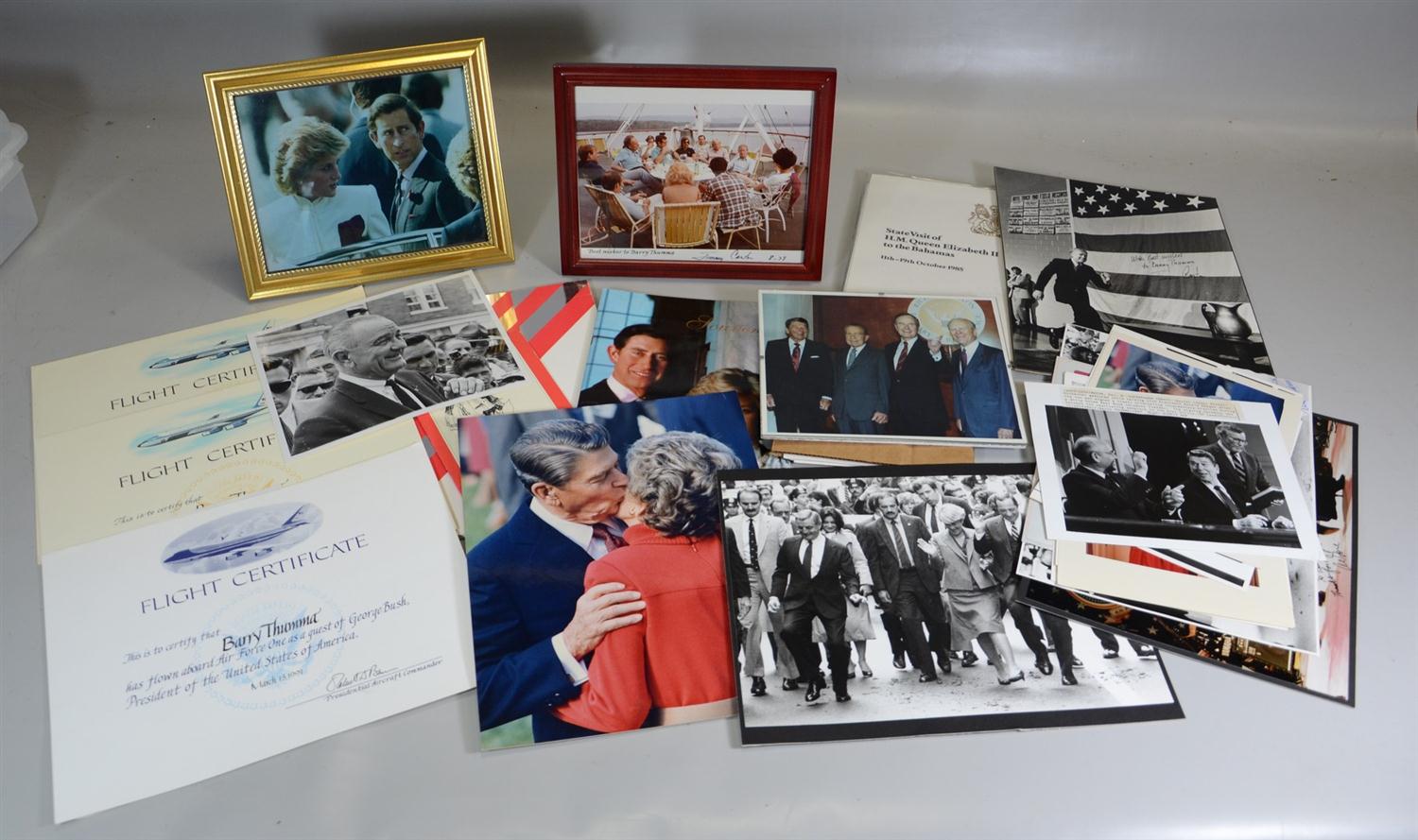 Appraisal: Collection of Barry L Thumma - Photographs and Ephemera approx