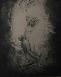 Appraisal: Norman Lindsay - Virtue In the Garden facsimile etchings Virtue