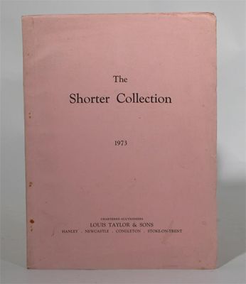 Appraisal: The Shorter Collection' a Louis Taylor auction catalogue listing the