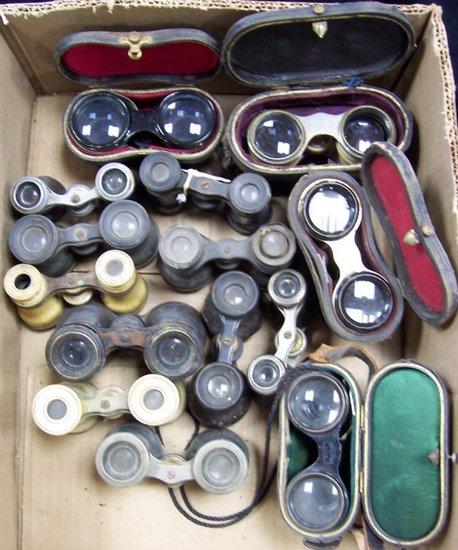 Appraisal: A large quantity of opera glasses various